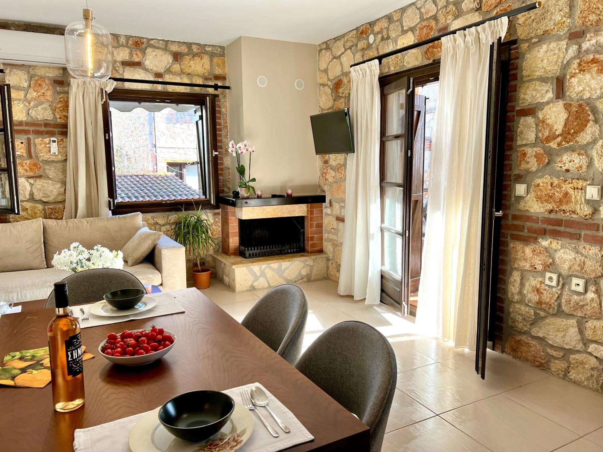 Gasthaus Boutique Stone House Psakoudia Exterior foto